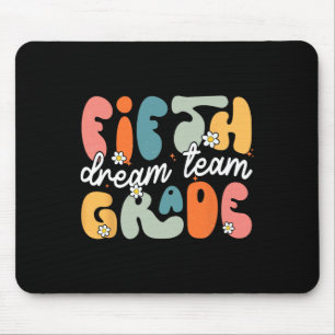 Fünfte Klasse Traumteam zurück in die Schule Hallo Mousepad