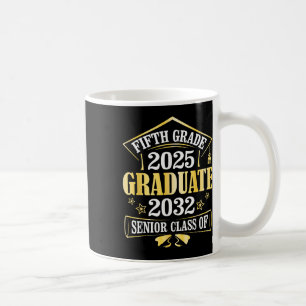 Fünfte Stufe 2025 Hochschulabschluss CL 2032 Zukun Kaffeetasse