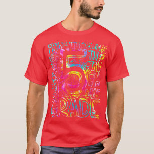 Fünfte Stufe zurück zur Schule 2021 T - Shirt