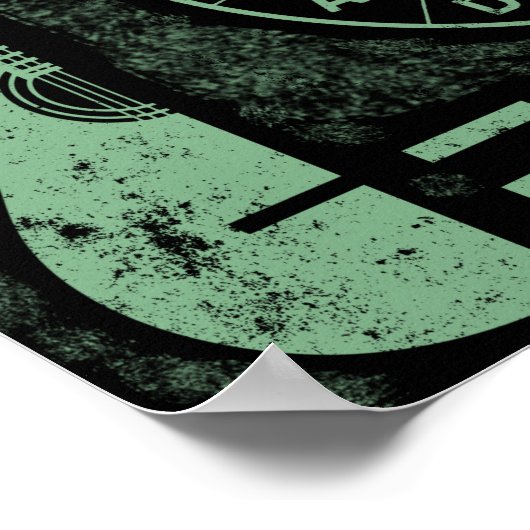 Fünftel-Fingerstyle-Poster Poster (Ecke)