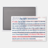 Fünfter Änderungsantrag Magnet (Vorderseite/Rückseite)