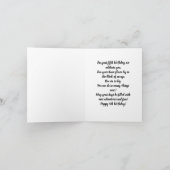 Fünfter Geburtstagskarte Karte (Innenseite)