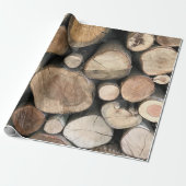 Fünfter Hochzeitstag Geschenkpapier (Ungerollt)