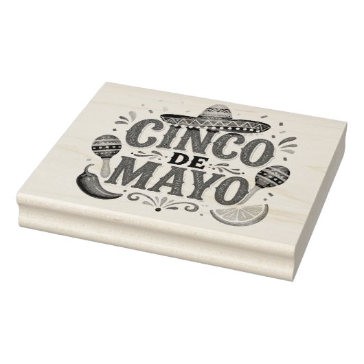 Fünfter Mai Gummistempel (Stempel)