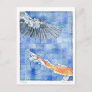 Fünfter Tag (7 Tage Erstellung) Postkarte