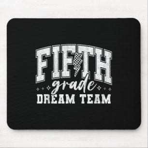Fünftes Dream Team 5. Klasse Vibes Back to Sch Mousepad