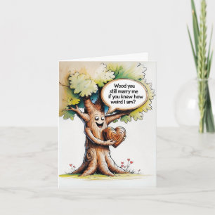 Fünftes Hochzeitstag Karte
