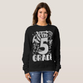 Fünftes Team 5th Grade Teacher Kinder Mädchen zurü Sweatshirt (Vorne ganz)