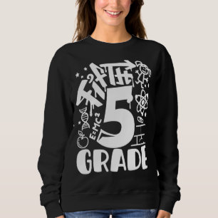 Fünftes Team 5th Grade Teacher Kinder Mädchen zurü Sweatshirt