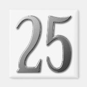 fünfundzwanzig magnet (Vorne)