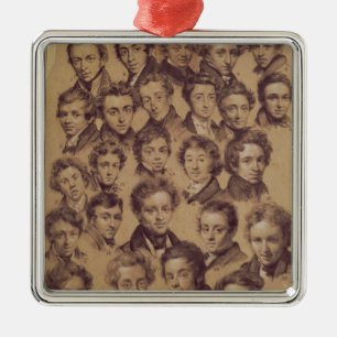Fünfundzwanzig Schüler vom Studio von Antoine Ornament Aus Metall