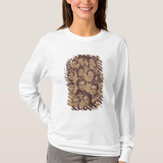 Fünfundzwanzig Schüler vom Studio von Antoine T-Shirt (Vorderseite)