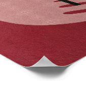 Fünfzehn Poster (Ecke)