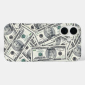Fünfzig-Dollar-Schein-Geldmuster Case-Mate iPhone Hülle (Rückseite (Horizontal))