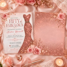 Fünfzig & Fabelhaft Glitzerkleid Elegant Blumen