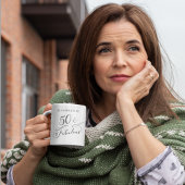 Fünfzig Fabulous Personalisiert 50. Geburtstag Kaffeetasse