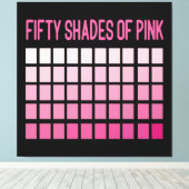 Fünfzig Farbtöne Leinwanddruck (Insitu (Holzboden))