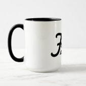 Fünfzig fein und fabelhafte Kaffee-Tasse Tasse (Links)