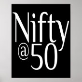 Fünfzig Geburtstag Poster (Vorne)