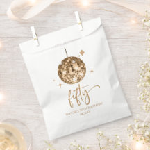 Fünfzig Goldene Disco-Kugel 50. Geburtstagsfeier