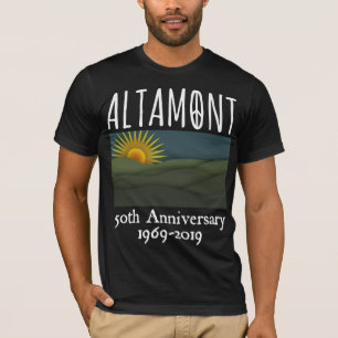 Fünfzig Jahre Altamont Speedway Free Konzert 1969 T-Shirt