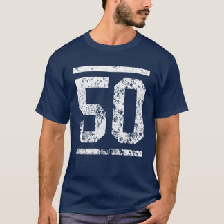 Fünfzig Jahre alte T - Shirt- T-Shirt