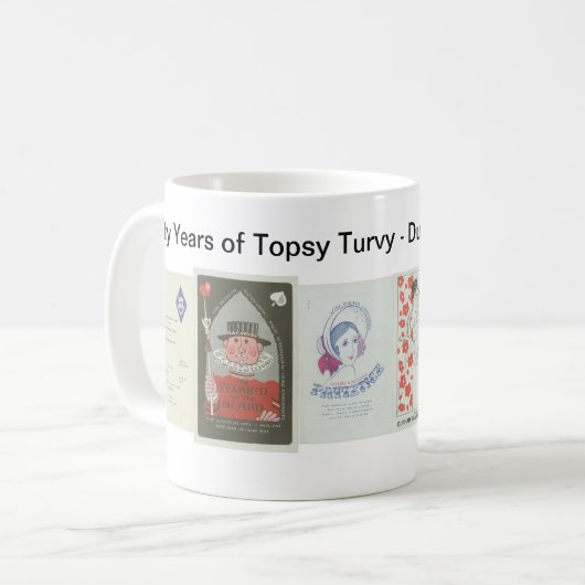 Fünfzig Jahre der Durham Savoyards Kaffeetasse (Vorderseite Links)