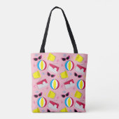 Fünfzig Jahre - Strand Party Tasche (Rückseite)
