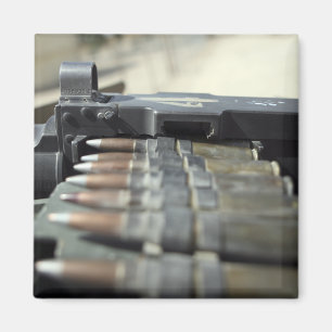 Fünfzig-Kaliber Maschinengewehrrunden Magnet