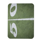 Fünfzig Meter Linie auf dem Sportplatz Magnet (Vertikal)