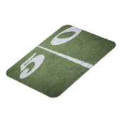 Fünfzig Meter Linie auf dem Sportplatz Magnet (Linke Seite)