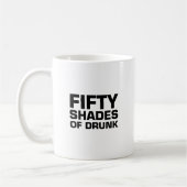 Fünfzig Schatten von betrunkenem Kaffeetasse (Links)