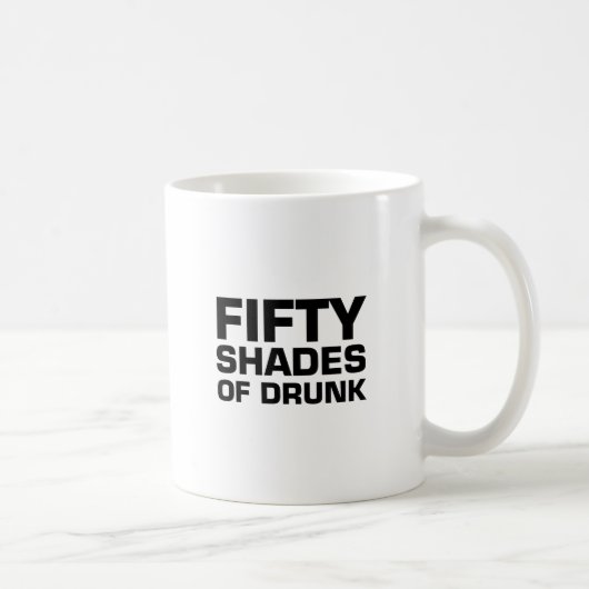 Fünfzig Schatten von betrunkenem Kaffeetasse (Rechts)