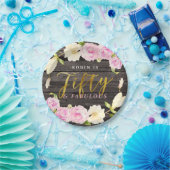 Fünfzig u. fabelhaftes rustikales pappteller (Party)