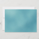 Fünfzig und Fabelhaft Skript Foto 50. Geburtstag Einladung (Rückseite)