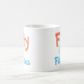 Fünfzig und fabelhafte Geburtstags-Tasse Kaffeetasse (Mittel)