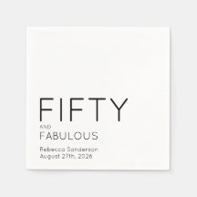 Fünfzig und Fantastisch Name Datum 50. Geburtstags