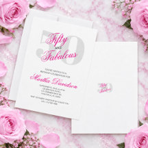 Fünfzig und fantastisch: Pink Glam-Feier