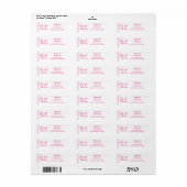 Fünfzig und Fantastisch Pink Schrift (Vorne)