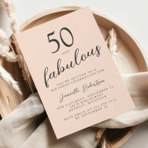 Fünfzig und Fantastisch Rosarote 50. Geburtstagsfe