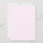 Fünfzig und Fantastisch Skript Rosa 50. Geburtstag Einladung (Rückseite)