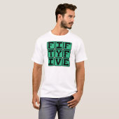 Fünfzig, Zahl 55 T-Shirt (Vorne ganz)
