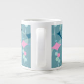 Fünfziger-Jahre-Blase-Boomerang Jumbo-Tasse (Rückseite)