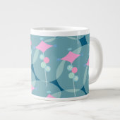 Fünfziger-Jahre-Blase-Boomerang Jumbo-Tasse (Vorderseite Rechts)