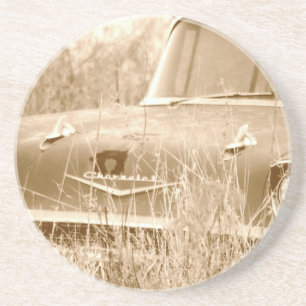 Fünfzigerjahre Chevy Sandstein Untersetzer