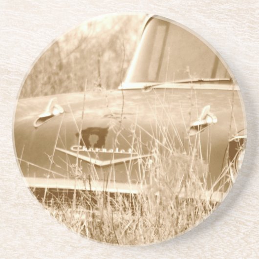 Fünfzigerjahre Chevy Sandstein Untersetzer (Vorne)