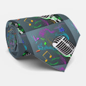 Fünfzigerjahre Felsen n Rollenhals-Krawatte Krawatte (Gerollt)