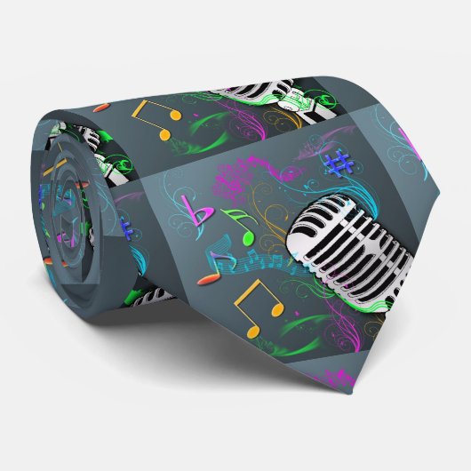 Fünfzigerjahre Felsen n Rollenhals-Krawatte Krawatte (Gerollt)