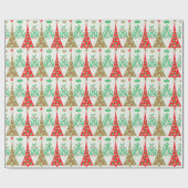 Fünfzigerjahre Geschenkpapier (Flach)