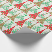 Fünfzigerjahre Geschenkpapier (Ecke)